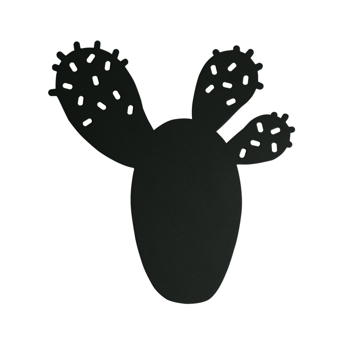 Fermob Envie d'ailleurs Dessous de plat cactus Noir charbon L 25.5 x l 24cm