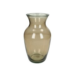 Schilliger Sélection  Vase en verre marron  14x14x27cm
