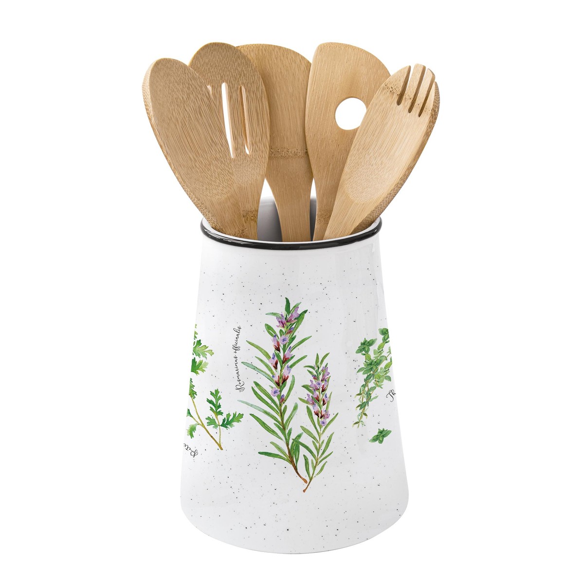 Easy Life Herbarium Pot avec 5 Ustensiles Herbarium  15x19cm
