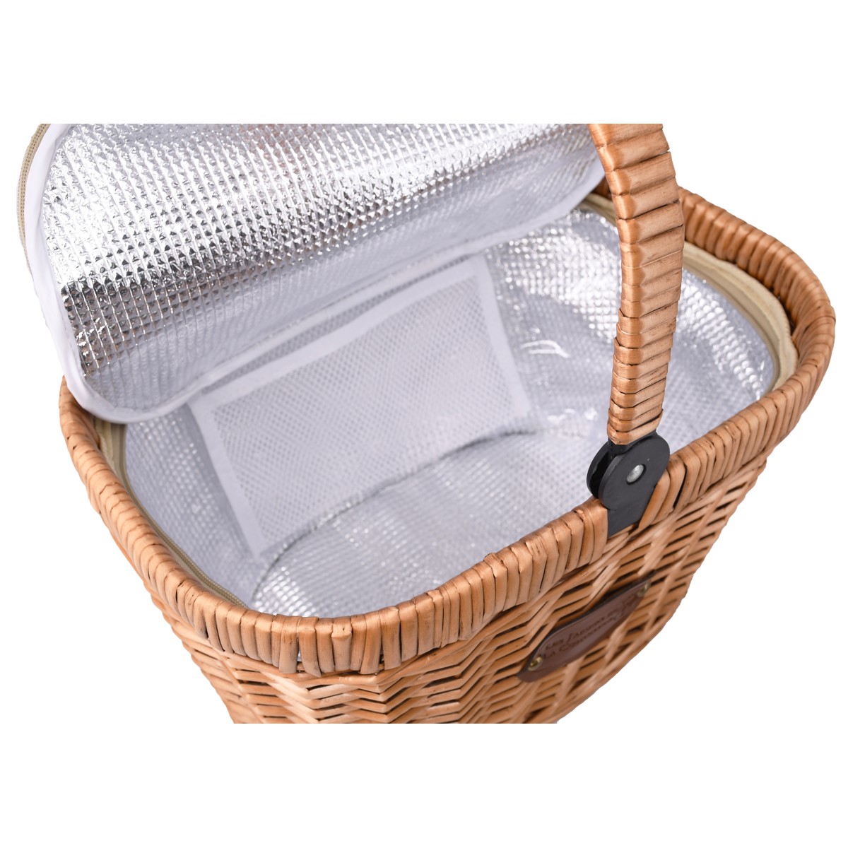  Chantilly Panier Isotherme Chantilly vichy rouge  48x28x26cm