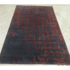 Schilliger Sélection  Tapis Bengale noir/rouge Noir 204x308cm