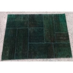 Schilliger Sélection  Tapis Patchwork vintage vert Vert sapin 79x150cm