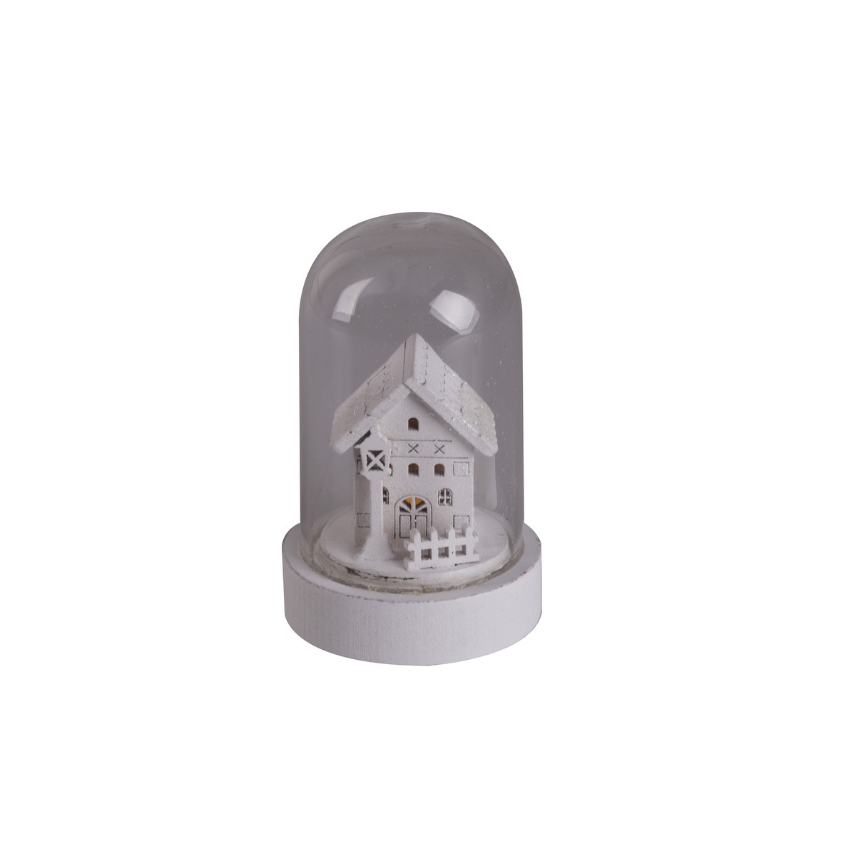 Divers, Schilliger Design La maison sous cloche illuminée 5.5x5.5x8.5cm ...