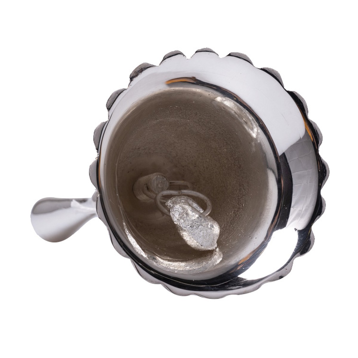 Schilliger Design  Clochette argentée  15cm