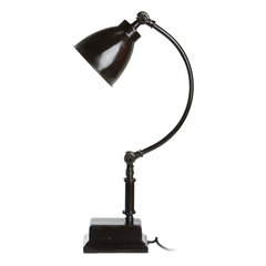 Schilliger Sélection  Lampe de bureau Cloche Gris acier 48cm