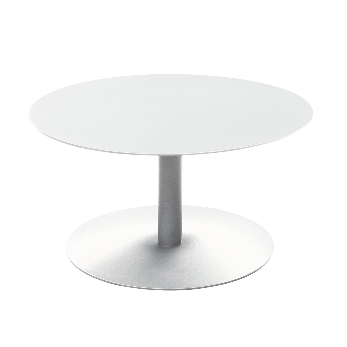 Schilliger Design Bob Table d'appoint Bob en alu Blanc 44cm