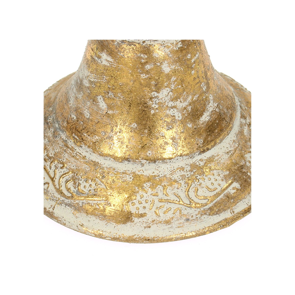 Petit Bougeoir éléphant En Métal Doré – Inde, Style Temple Asiatique, Hauteur 5 Cm