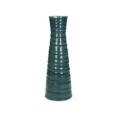 Schilliger Sélection  Vase en grès bleu  11x31cm