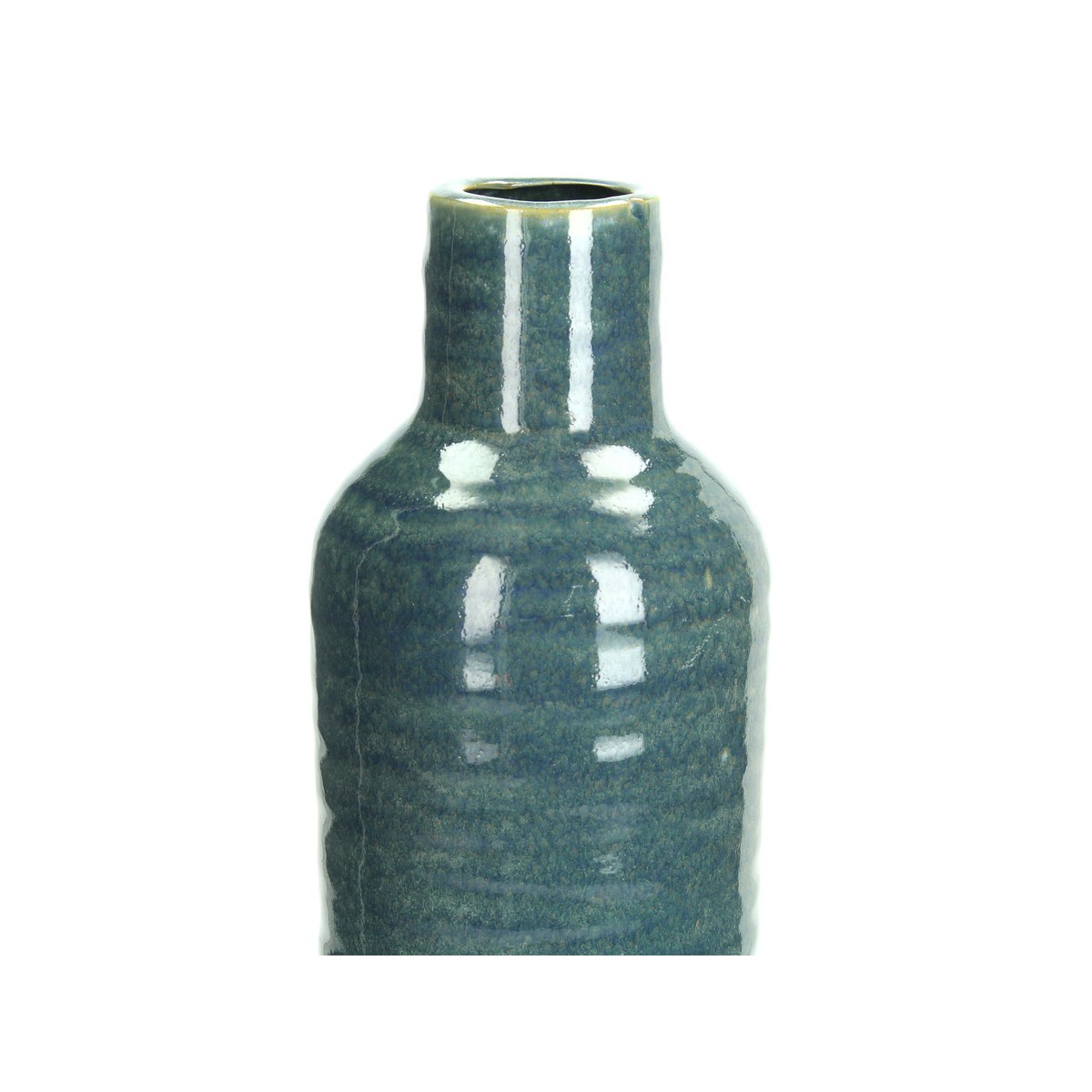 Schilliger Sélection  Vase en grès bleu  8x35cm