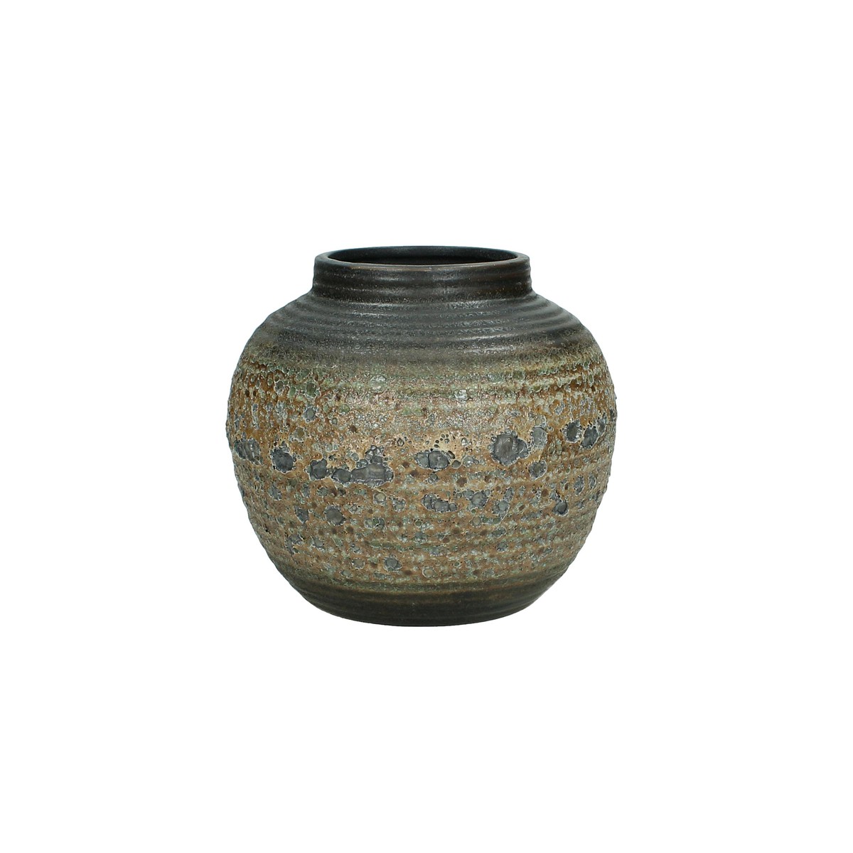 Schilliger Sélection  Vase en céramique brun  17x15cm