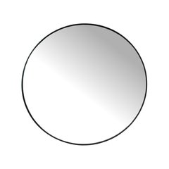 Schilliger Sélection  Miroir rond noir  80x2x80cm