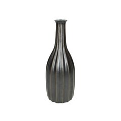 Schilliger Sélection  Vase en grès noir  11.5x30cm
