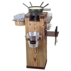 Schilliger Sélection  Bar à fondue Nature 17pièces  75x59x98.5cm