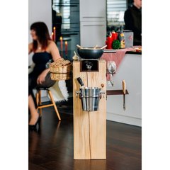 Schilliger Sélection  Bar à fondue Nature 17pièces  75x59x98.5cm