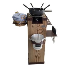 Schilliger Sélection  Bar à fondue Nature 17pièces  75x59x98.5cm