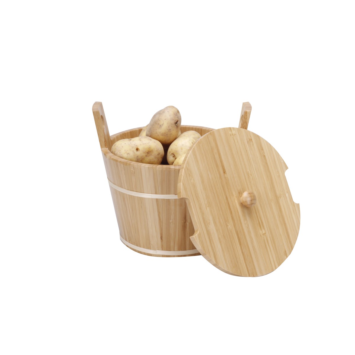 Schilliger Sélection  Panier Pomme de terre avec couvercle  20x22x19.5cm