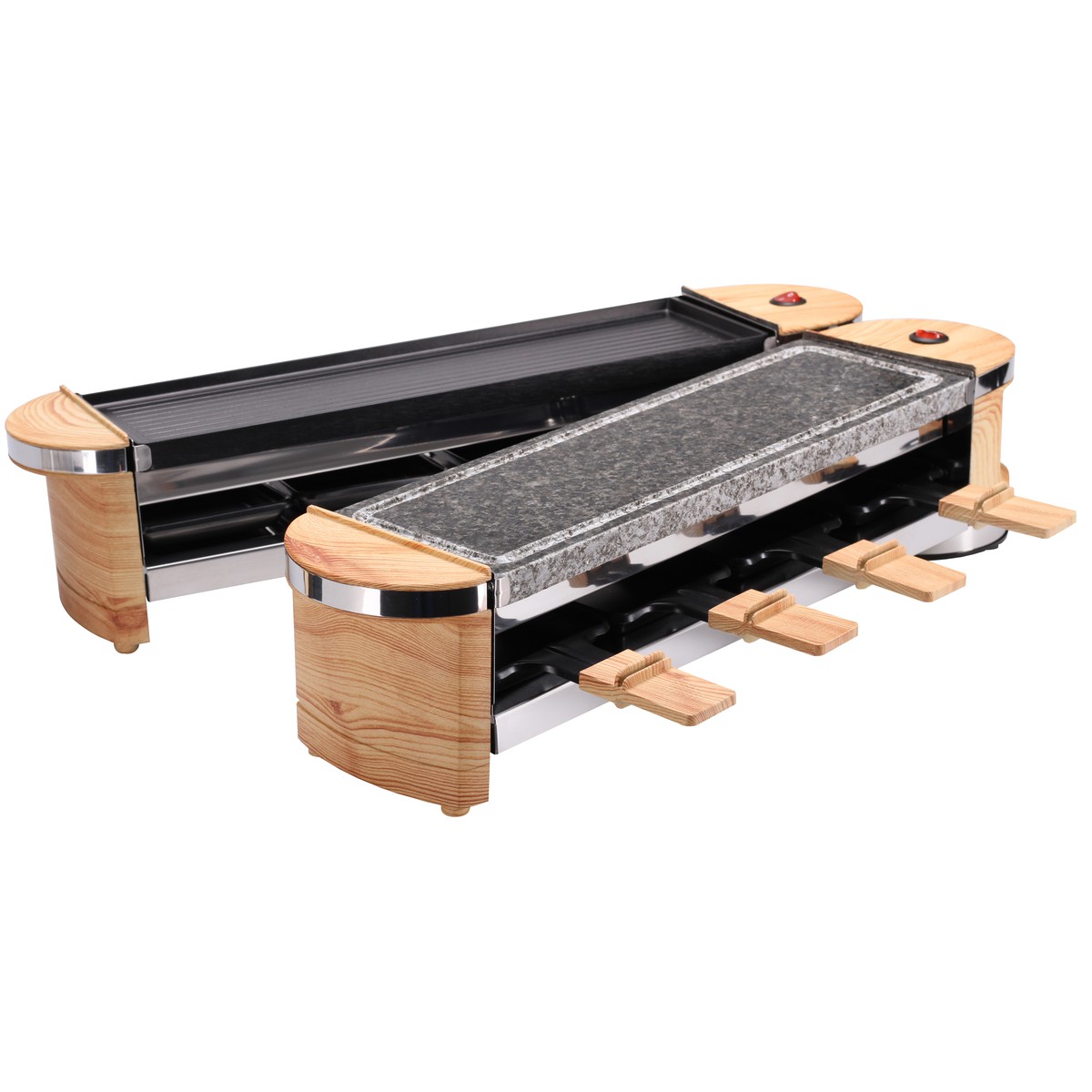 Schilliger Sélection  Appareil à Raclette Docking-wood 8 personnes  