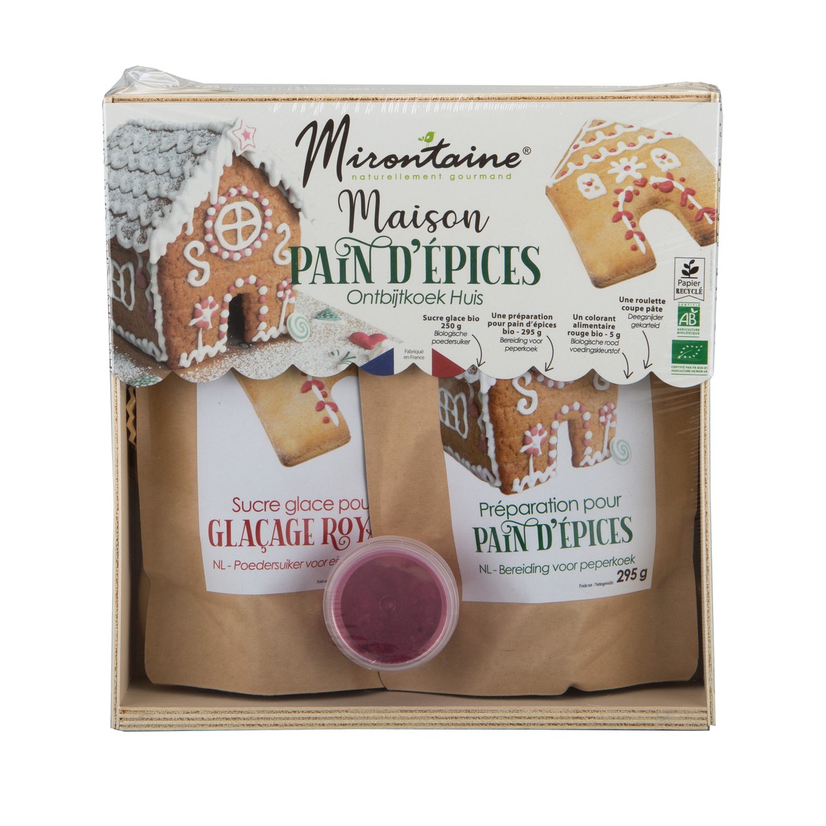 Scrapcooking  COFFRET MAISON PAIN D'EPICES BIO MIR 402805  