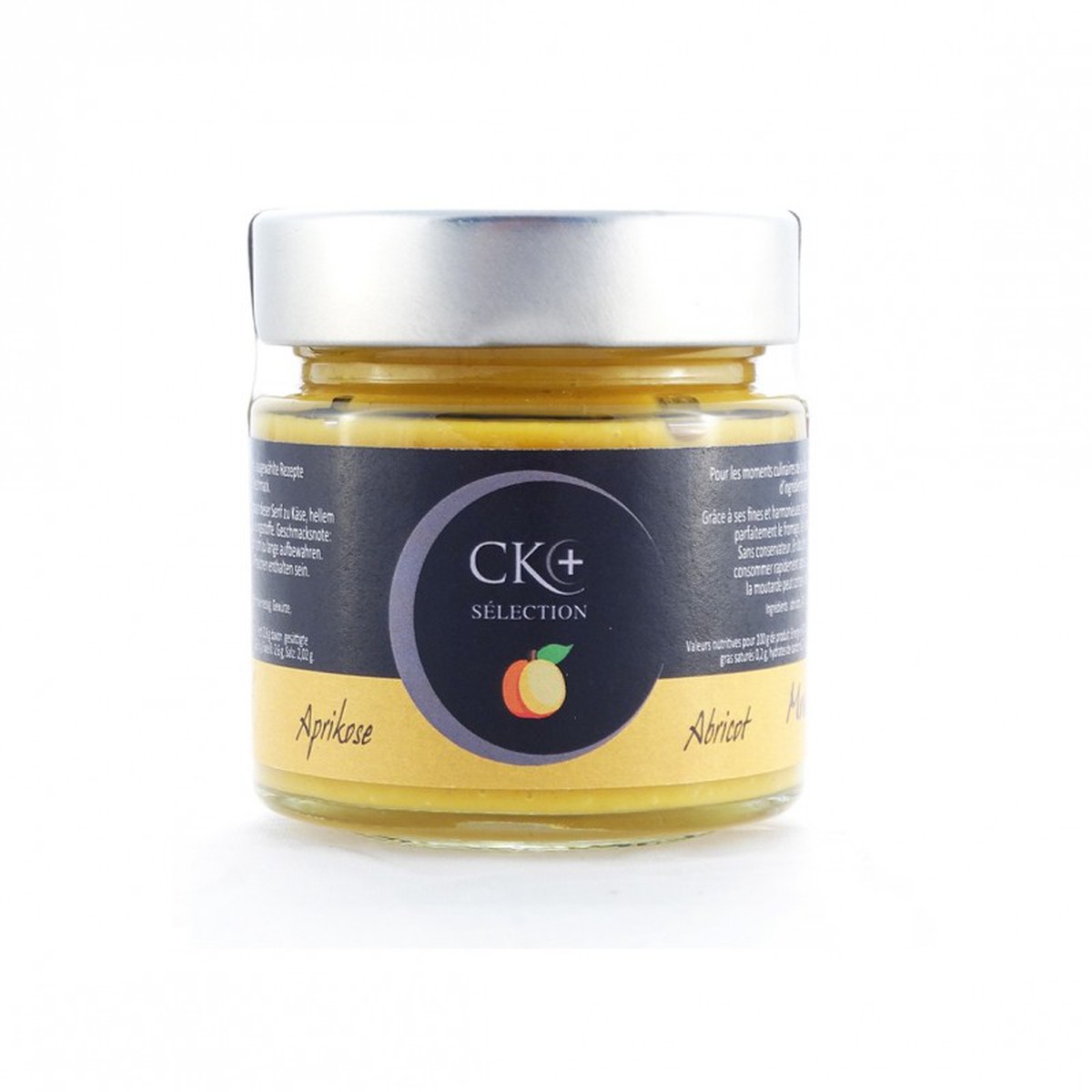 CK Plus  Moutarde Gourmet Abricot 115ml  115ml