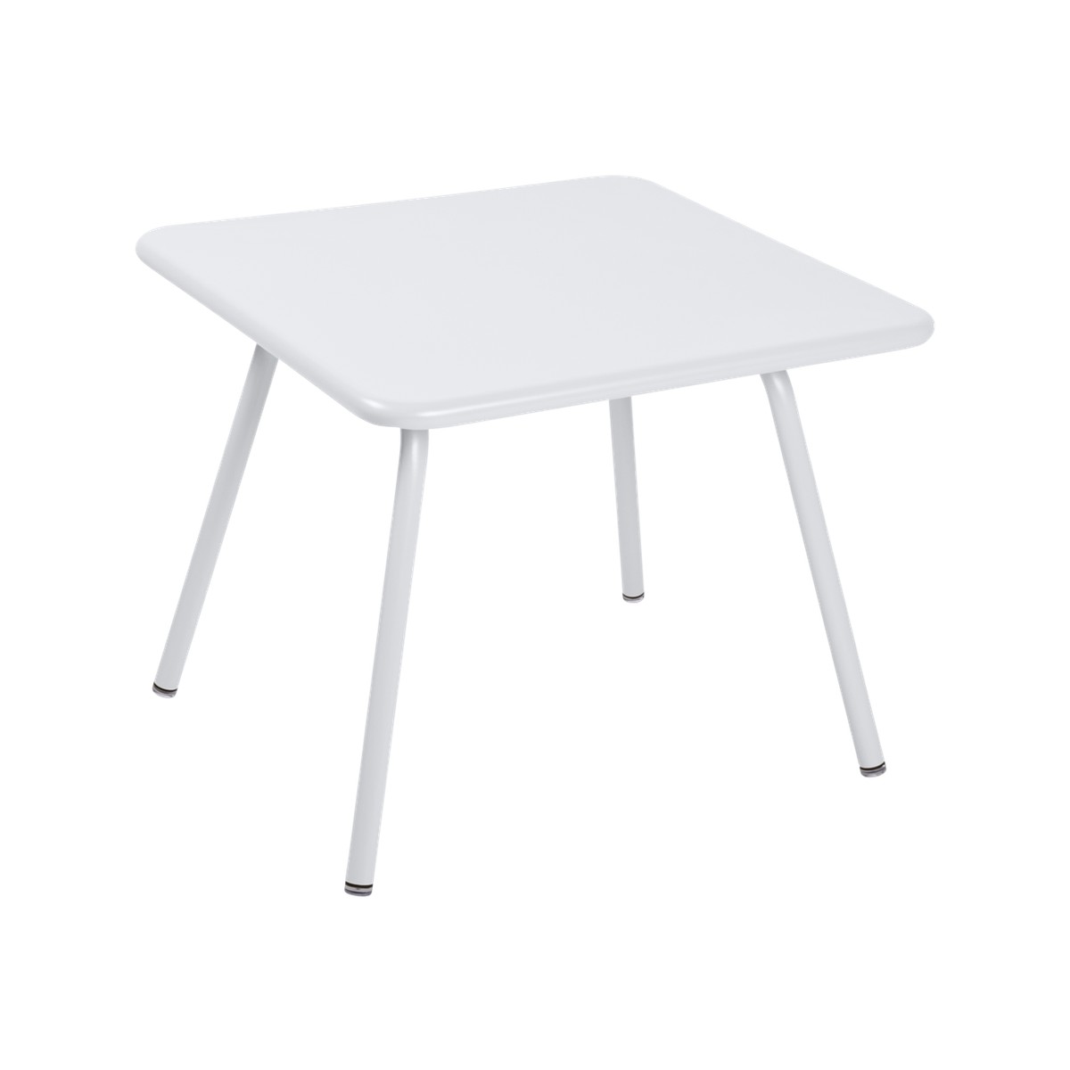 Fermob Luxembourg Kid Table Kid Luxembourg Blanc L 57.5 x l 57.5 x H47cm