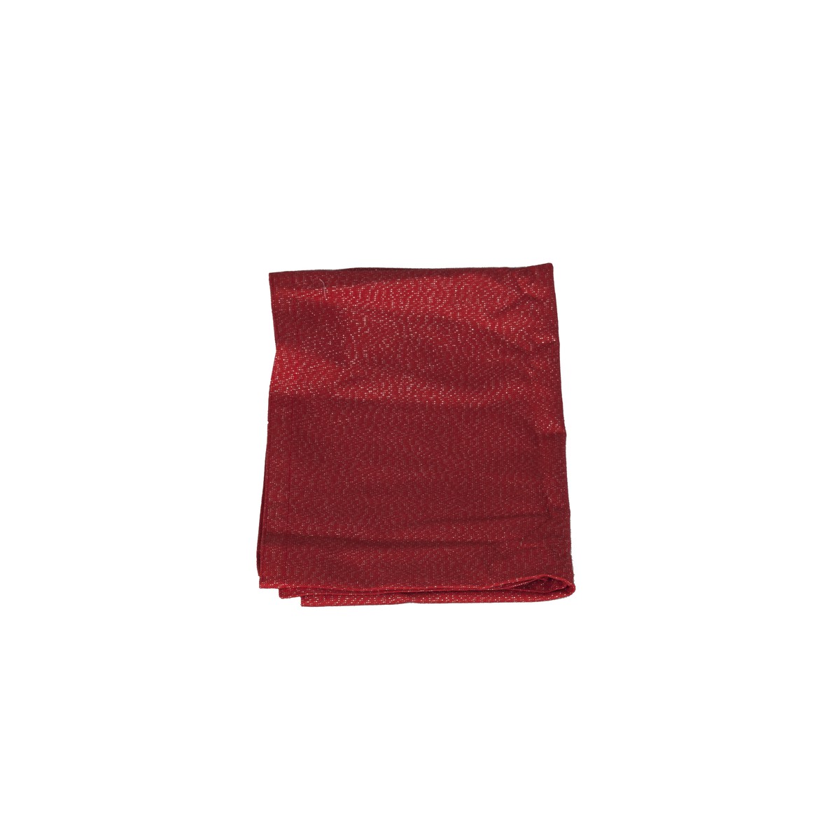 Schilliger Design Cubex Chemin de table Cubex rouge-argent Rouge cerise 45x145cm
