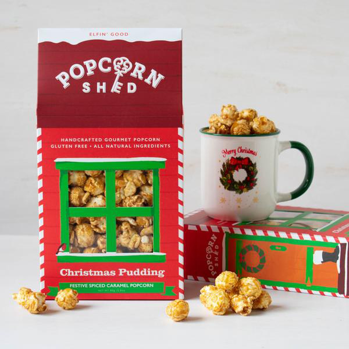 Gâteaux & desserts, Popcorn Shed Popcorn Christmas Pudding 80gr 80gr ...