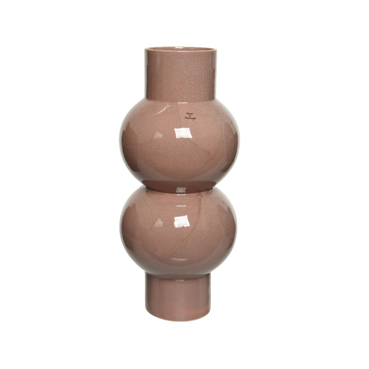 Schilliger Sélection  Vase en céramique 2 boules  19.5x43cm