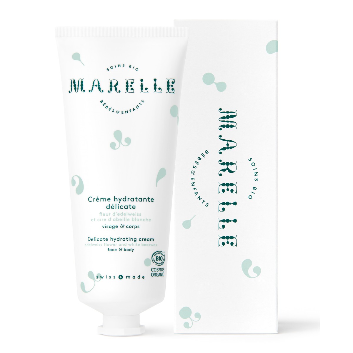 Marelle Bio  Crème hydratante délicate Visage et corps  100ml