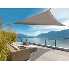 Nortene  Voile d'Ombrage élastique triangulaire SUNNET KIT ELASTIC  3.40x3.40x3.40m
