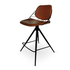 Castle Line Rafael Chaise haute Rafael ginger Brun noisette 46x55x66/91cm