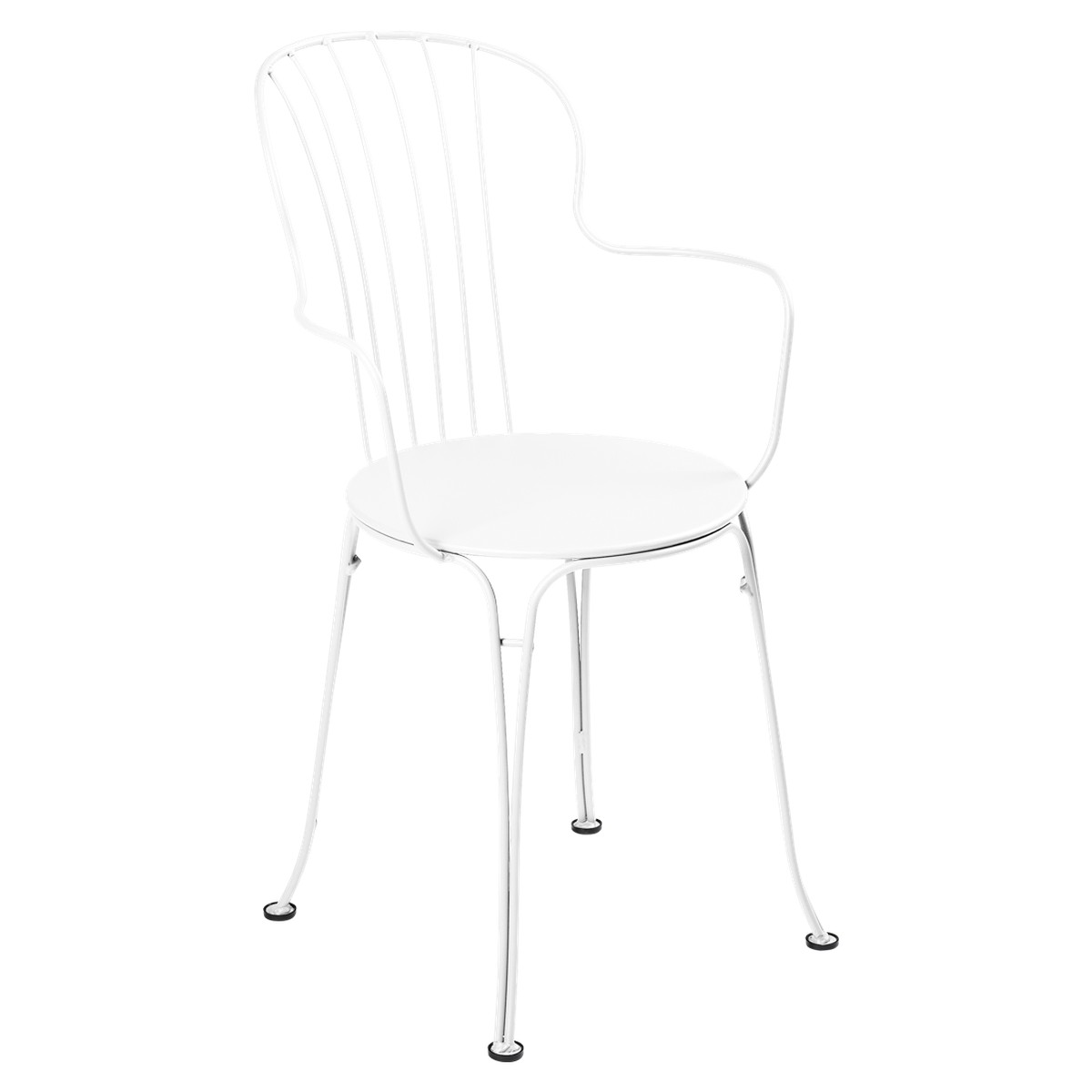 Fermob Opéra Fauteuil Opéra Blanc l 36 x H90cm Diam : 40