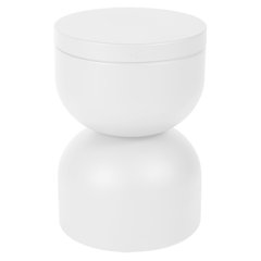 Fermob Piapolo Tabouret Piapolo Blanc H45cm Diam : 32