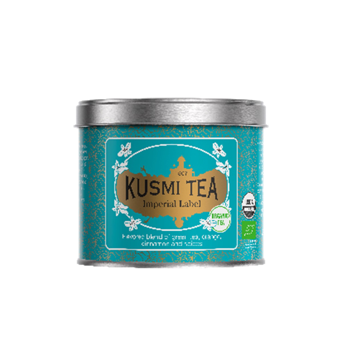 Kusmi Tea  Label Impérial Bio - Boîte métal 100g  100gr