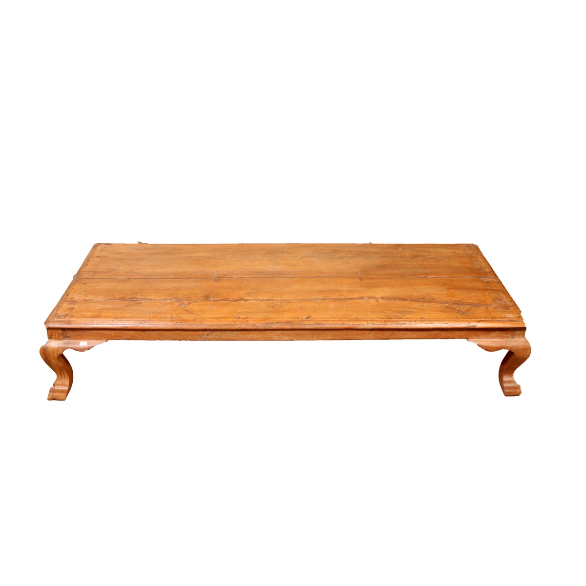 Schilliger Design  Table basse en teck ancien  165x65x32cm