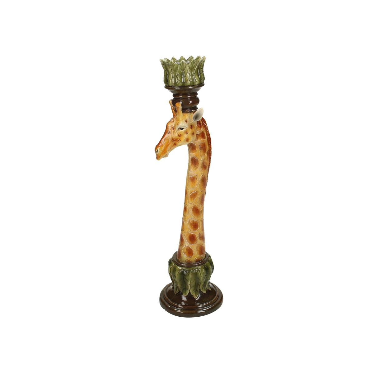 Schilliger Sélection  Bougeoir girafe  7x7x26cm