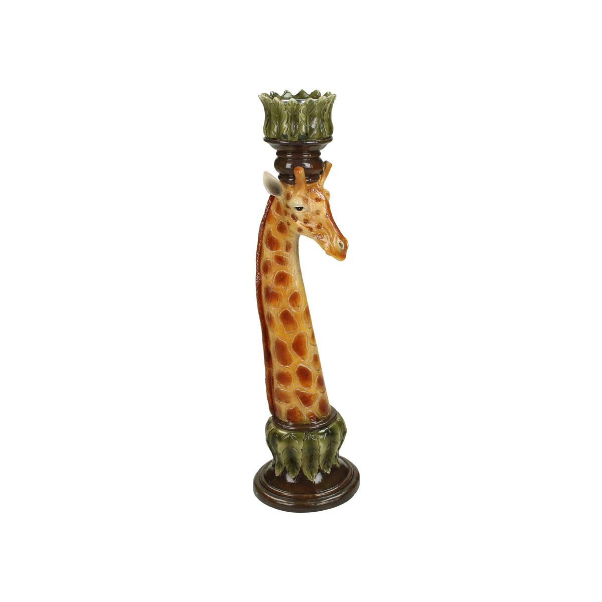Schilliger Sélection  Bougeoir girafe  7x7x26cm