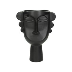 Schilliger Sélection  Cache-pot masque africain  16.5x12x21.3cm