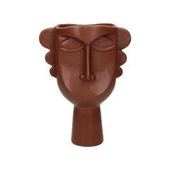 Schilliger Sélection  Cache-pot masque africain  16.5x12x21.3cm