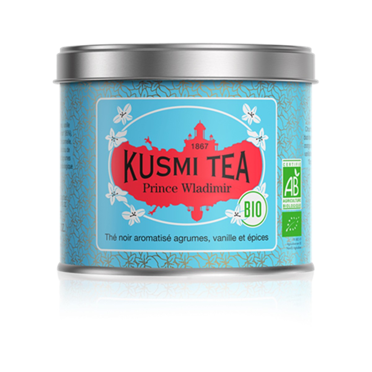 Kusmi Tea  Prince Vladimir Bio - Boîte métal 100gr Sans couleur 100gr