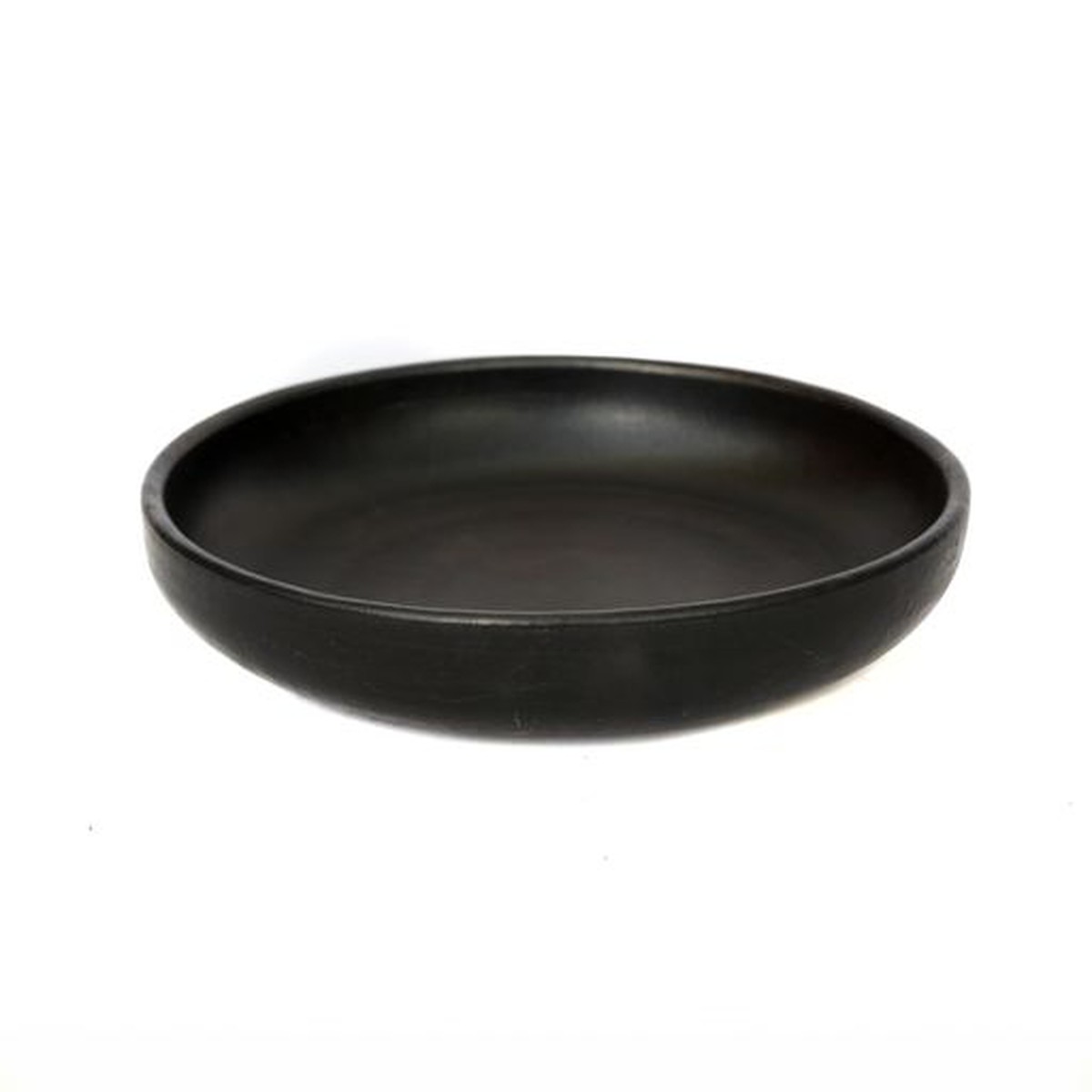 Bazar Bizar Ethnique Assiette creuse Terre brulée  22x5cm