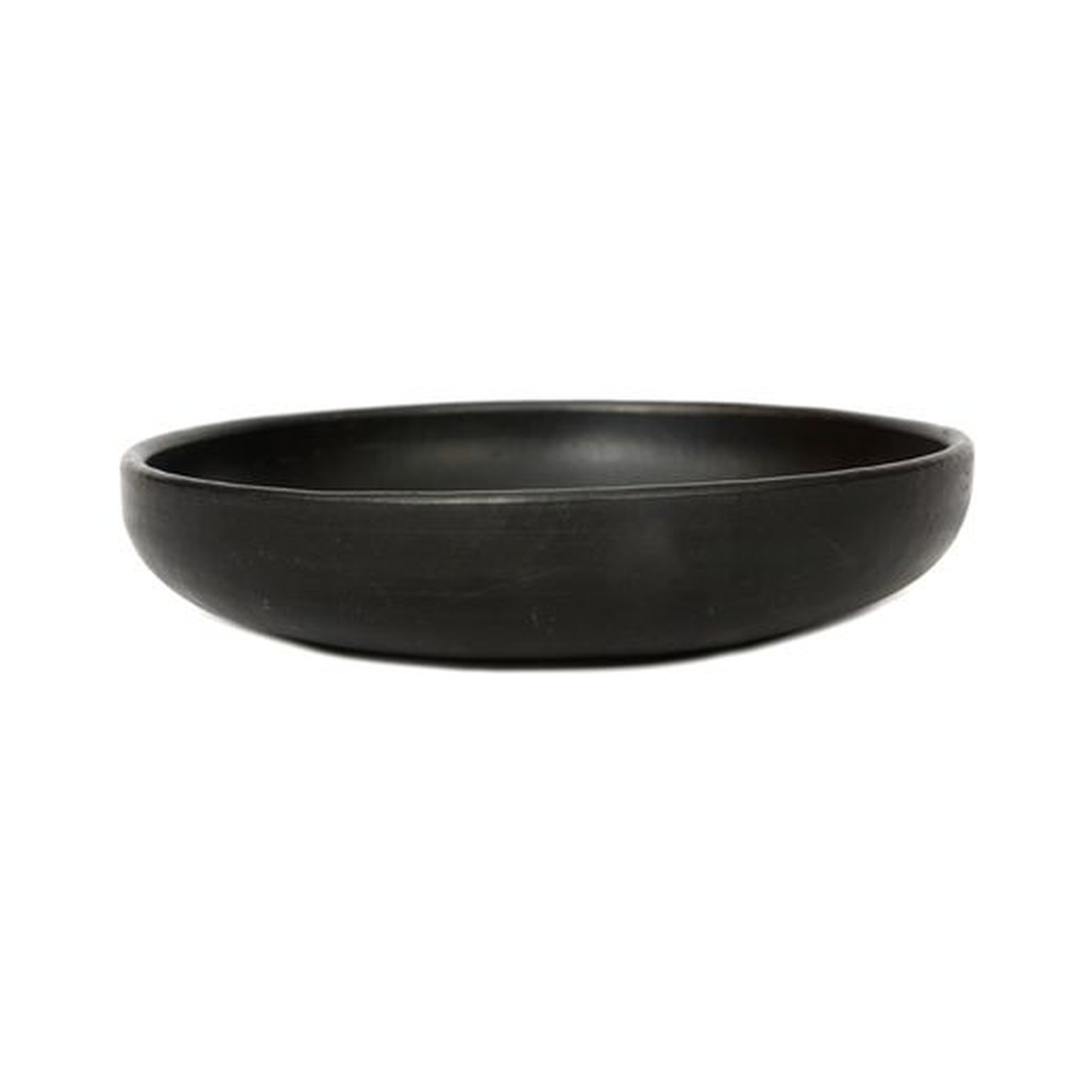 Bazar Bizar Ethnique Assiette creuse Terre brulée  22x5cm