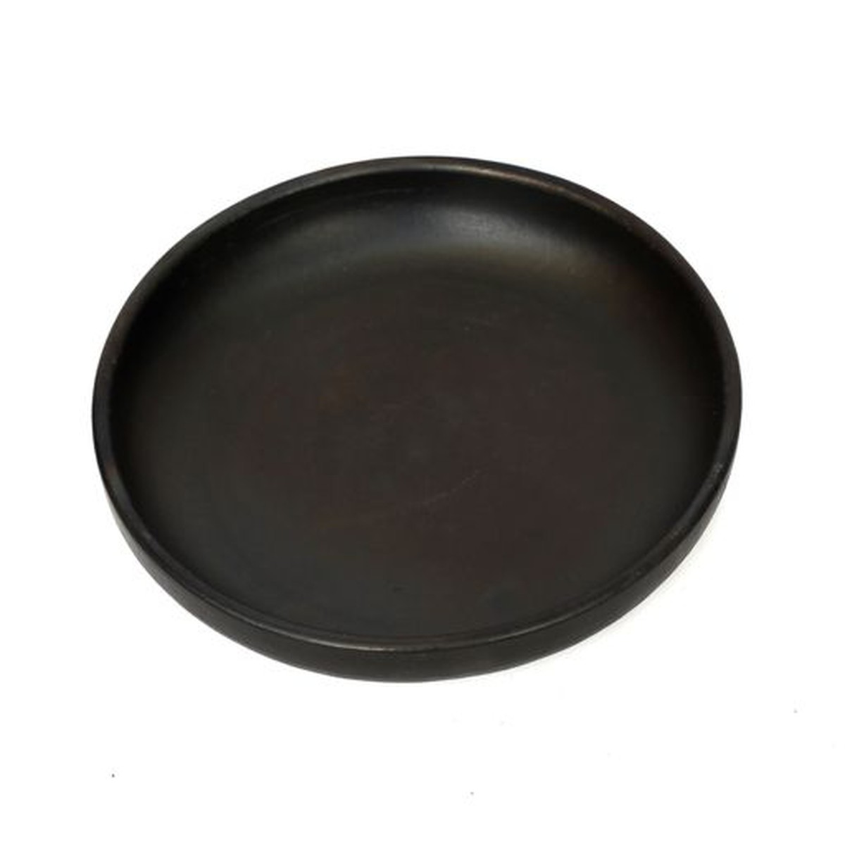 Bazar Bizar Ethnique Assiette creuse Terre brulée  22x5cm