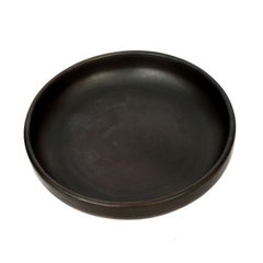 Bazar Bizar Ethnique Assiette creuse Terre brulée  22x5cm