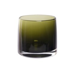 Schilliger Sélection  Lumignon en verre olive  9x8.5cm