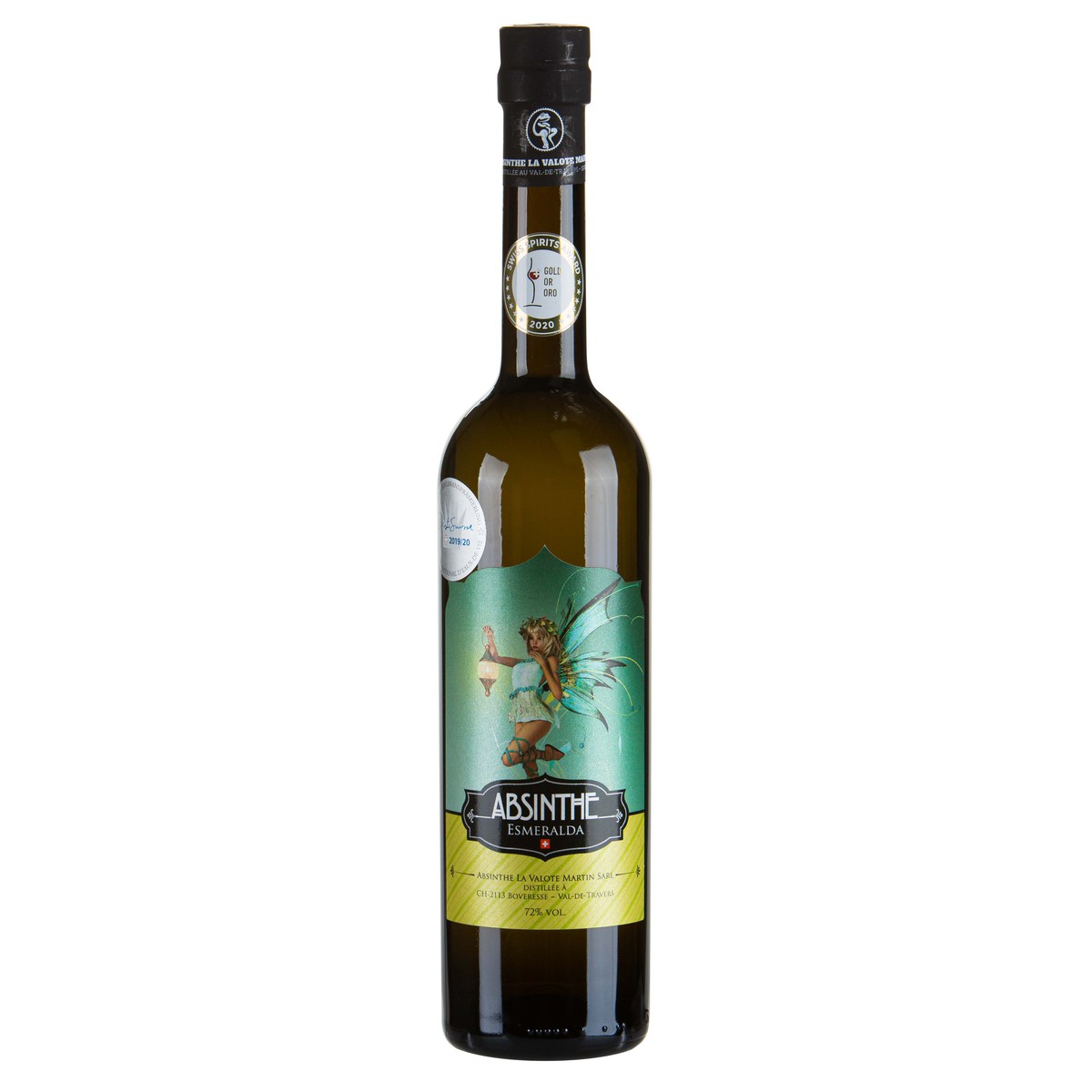   Absinthe Esmeralda 72%, La Valote Martin  70cl