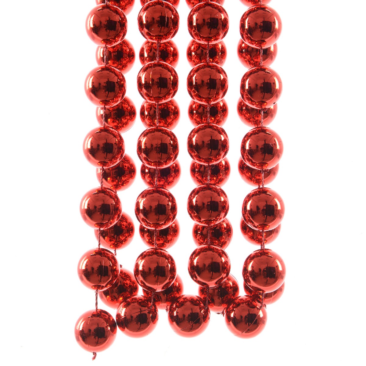 Schilliger Sélection  Guirlande de perles rouge Rouge cerise 2x270cm