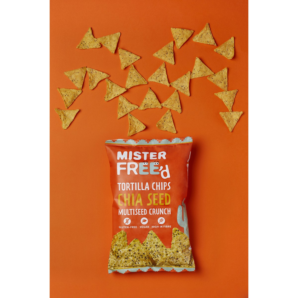 Mister Free'd  Tortilla Chips Graines de Chia BIO  135gr