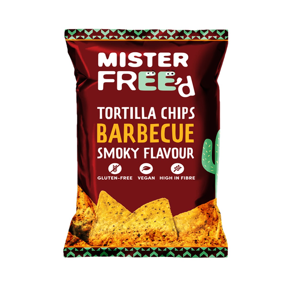 Mister Free'd  Tortilla Chips Goût Barbecue  135gr