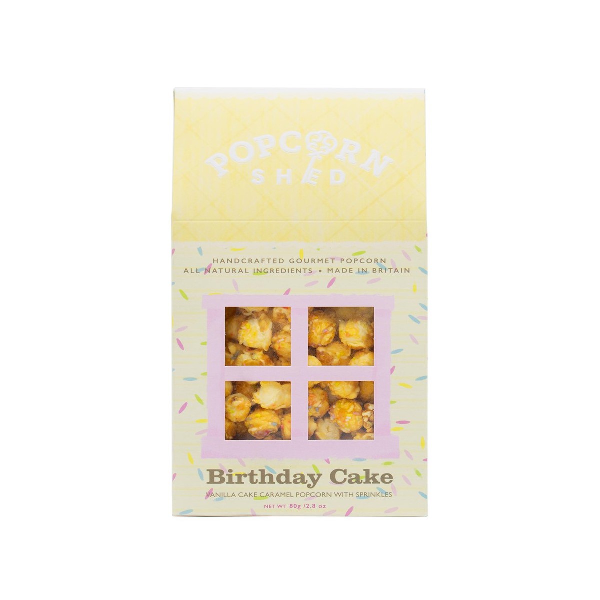 Popcorn Shed  Popcorn Birthday Cake 80gr  80gr