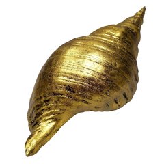 Schilliger Sélection  Coquillage doré  11x26x9cm